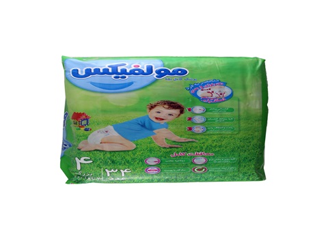 تصویر 4 از خرید و قیمت پوشک مولفیکس سایز ۴ + فروش صادراتی